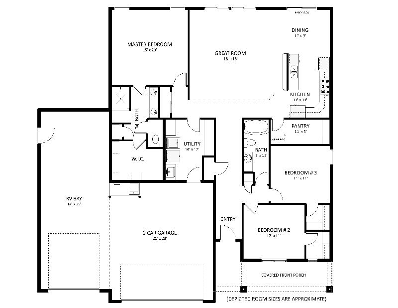 Lewiston Floorplan
